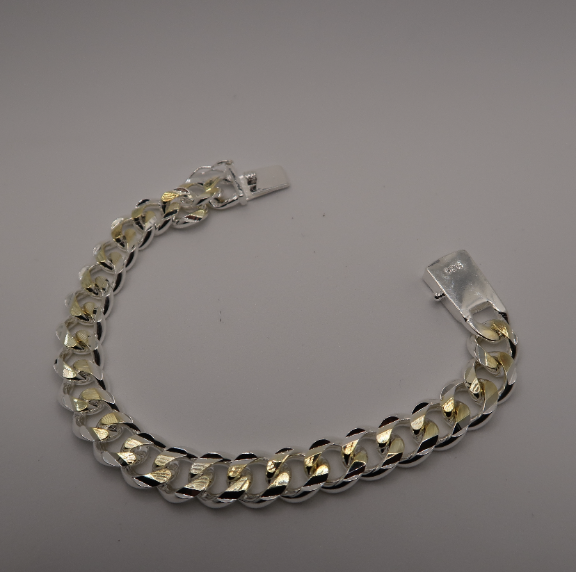 "Bengal" .925 Sterling Silver Bracelet