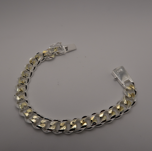 "Bengal"  .925 Sterling Silver Bracelet