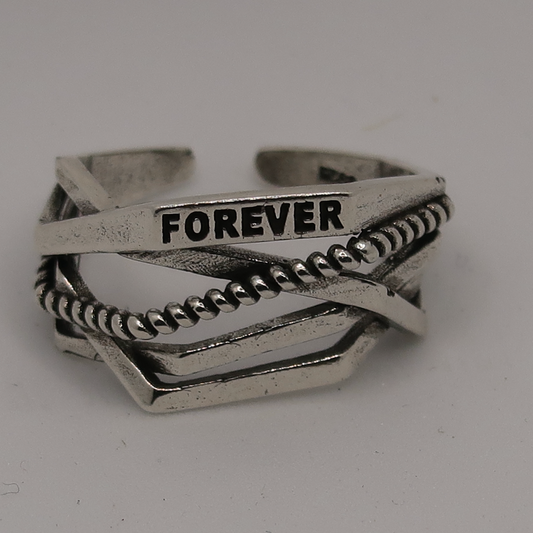 "Forever .925 Silver, adjustable