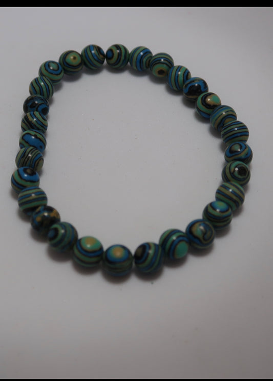 "Hunter" Multi -Green Bracelet