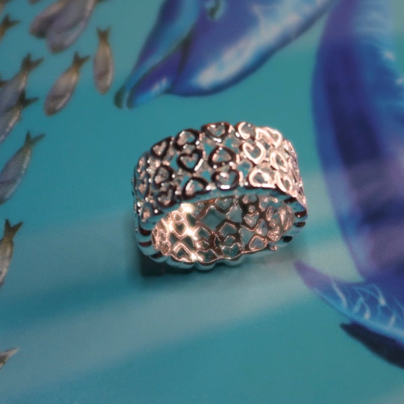 "Eternity" .925 Sterling Silver Ring